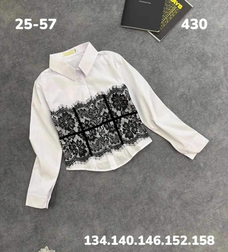Блузка 430 белый